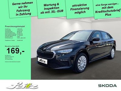 Gebraucht Skoda Scala Essence 95 PS (69 kW) 2025 Schwarz Kleinwagen