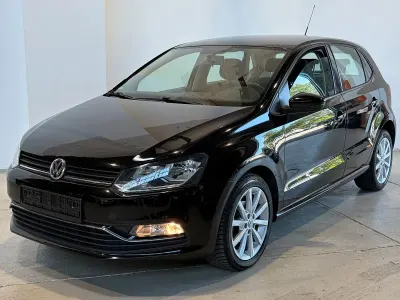 Gebraucht VW Polo Highline 90 PS (66 kW) 2017 Schwarz Kleinwagen