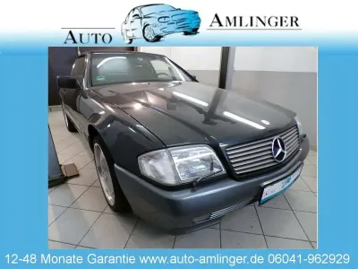 Gebraucht Mercedes SL300 231 PS (169 kW) 1991 Blauschwarz  metallic Cabrio