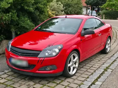 Gebraucht Opel Astra 2007 Rot Cabrio
