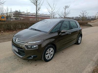 Gebraucht Citroën C4 Picasso 115 PS (84 kW) 2013 Braun Van / Kleinbus
