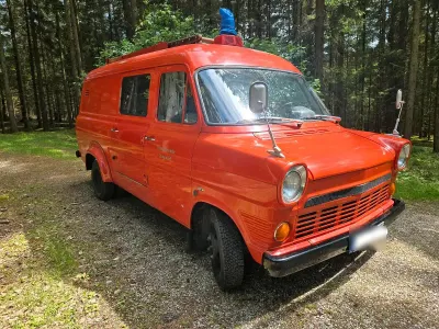 Gebraucht Ford Transit 75 PS (55 kW) 1966 Rot Van / Kleinbus