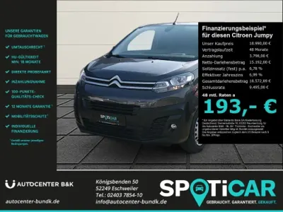 Używany Citroën Jumpy 122 KM (89 kW) 2021 Szary Minivan