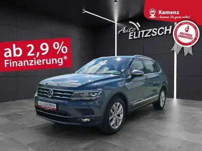Gebraucht VW Tiguan Allspace Highline 150 PS (110 kW) 2021 Blau SUV