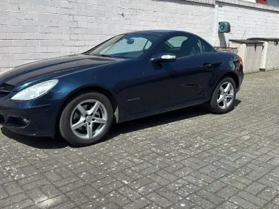 Gebraucht Mercedes SLK200 163 PS (119 kW) 2004 Blau Cabrio