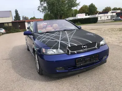 Gebraucht Opel Astra 147 PS (108 kW) 2003 Blau Cabrio