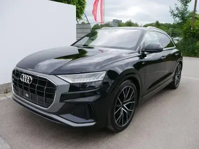 Brugt Audi Q8 S-Line 286 HK (210 kW) 2022 Sort SUV
