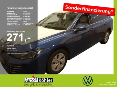 Gebraucht VW Passat Elegance 150 PS (110 kW) 2025 Reef blue metallic Kombi