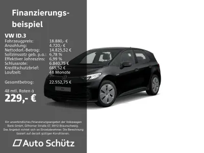 Gebraucht VW ID.3 Pure 110 kW (150 PS) 2021 Grau Kleinwagen