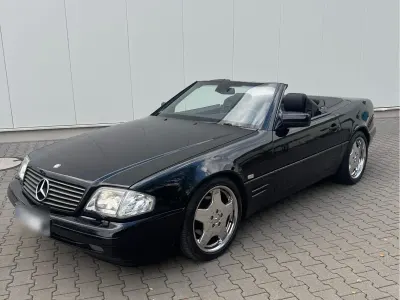 Brugt Mercedes SL320 AMG 231 HK (169 kW) 1998 Sort Cabriolet