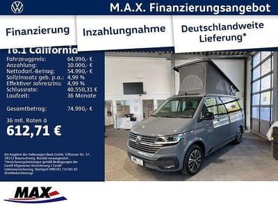 Second-hand VW California Beach 150 CP (110 kW) 2023 Gri Van