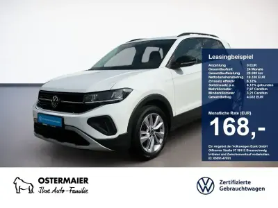 Gebraucht VW T-Cross Goal 95 PS (69 kW) 2025 Weiß SUV