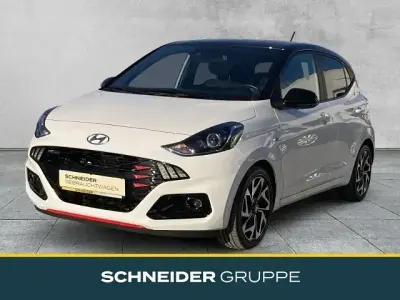 Gebraucht Hyundai i10 N Line 101 PS (74 kW) 2022 Weiß Kleinwagen