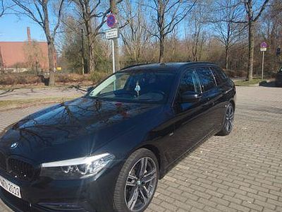 Usado BMW 525 Sport Line 231 CV (169 kW) 2018 Negro Familiar