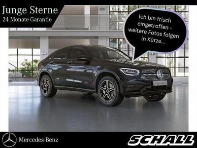 Gebraucht Mercedes GLC300e AMG 194 PS (142 kW) 2022 Obsidianschwarz Coupé