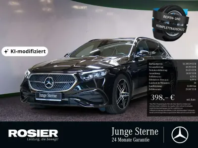 Gebraucht Mercedes E300 Advanced 313 PS (230 kW) 2025 Obsidianschwarz Kombi