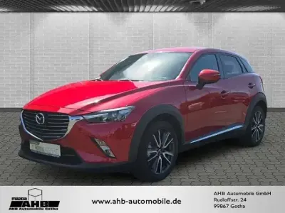 Używany Mazda CX-3 Sports-Line 120 KM (88 kW) 2016 Czerwony SUV