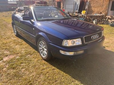 Usata Audi Cabriolet 115 CV (84 kW) 1998 Blu Cabrio