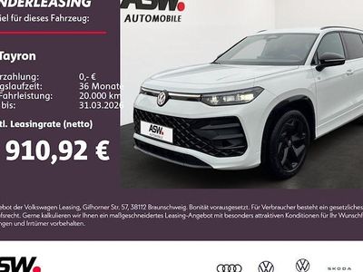 Neu VW Tayron R-line 204 PS (150 kW) 2025 Weiß SUV