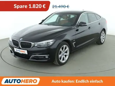 Gebraucht BMW 320 Gran Turismo Luxury Line 184 PS (135 kW) 2017 Saphirschwarz Limousine