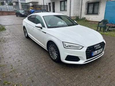 Gebraucht Audi A5 Sportback 150 PS (110 kW) 2018 Weiß Kleinwagen
