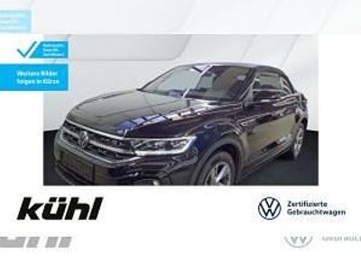 Usata VW T-Roc Cabriolet R-line 150 CV (110 kW) 2025 Nero Cabrio