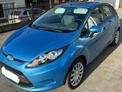 Gebraucht Ford Fiesta Trend 82 PS (60 kW) 2009 Blau Kleinwagen