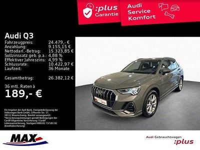 Gebraucht Audi Q3 S-Line 245 PS (180 kW) 2022 Chronosgrau metallic SUV