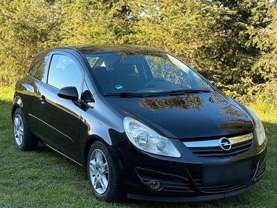 Gebraucht Opel Corsa 80 PS (58 kW) 2007 Schwarz Kleinwagen