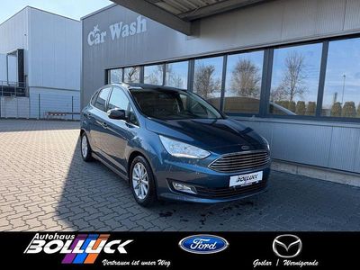 Gebraucht Ford C-MAX Titanium 125 PS (91 kW) 2019 Blau Van / Kleinbus