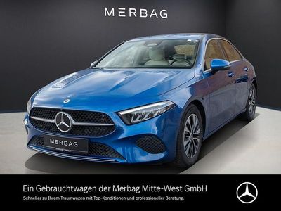 Gebraucht Mercedes A180 Progressive 136 PS (100 kW) 2025 Metalliclack spektralblau Limousine