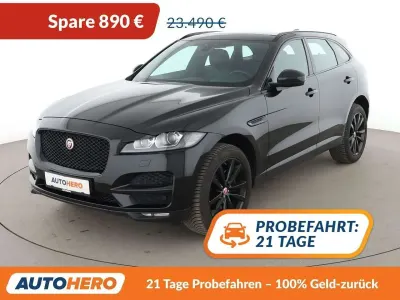 Käytetty Jaguar F-Pace Prestige 250 HP (183 kW) 2018 Musta Katumaasturi