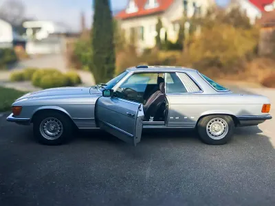 Gebraucht Mercedes SLC280 177 PS (130 kW) 1977 Silber Coupé
