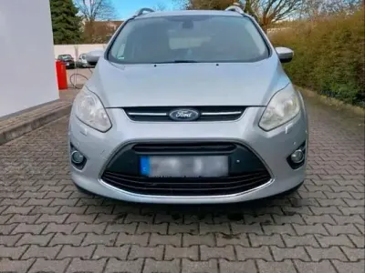 Gebraucht Ford Grand C-Max 109 PS (80 kW) 2011 Silber Van / Kleinbus