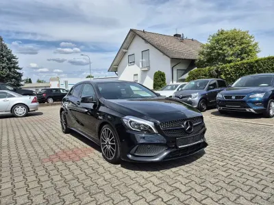 Gebraucht Mercedes A200 AMG line 156 PS (114 kW) 2017 Nachtschwarz Kleinwagen