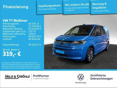 Używany VW T7 Life 204 KM (150 kW) 2025 Niebieski Van