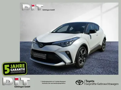 Gebraucht Toyota C-HR Team 184 PS (135 kW) 2022 Platinumweiß perleffekt/ dach schwarz SUV