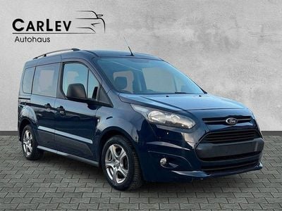 Gebraucht Ford Tourneo Connect Ambiente 101 PS (74 kW) 2014 Blau Van / Kleinbus