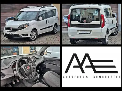 Gebraucht Fiat Doblò Lounge 120 PS (88 kW) 2019 Weiß Van / Kleinbus