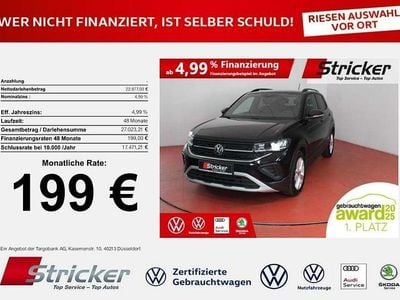 Gebraucht VW T-Cross Goal 116 PS (85 kW) 2025 Schwarz SUV