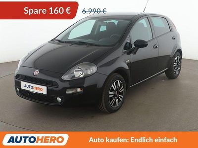 Gebraucht Fiat Punto Pop 69 PS (50 kW) 2014 Blau Kleinwagen