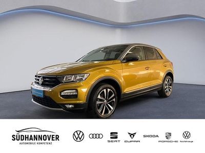 Gebraucht VW T-Roc IQ Drive 150 PS (110 kW) 2020 Gelb SUV