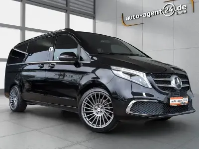 Gebraucht Mercedes V300 239 PS (175 kW) 2019 Obsidianschwarz metallic (mb 9 Van / Kleinbus