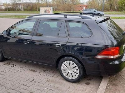 Usata VW Golf VI Trendline 105 CV (77 kW) 2010 Nero Utilitaria