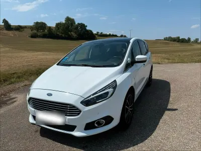 Gebraucht Ford S-MAX S 210 PS (154 kW) 2016 Weiß Van / Kleinbus