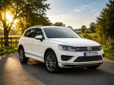 Gebraucht VW Touareg Exclusive 262 PS (192 kW) 2015 Weiß SUV