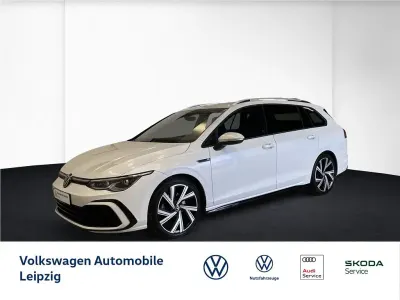 Gebraucht VW Golf VIII R-line 150 PS (110 kW) 2021 Weiß Kombi