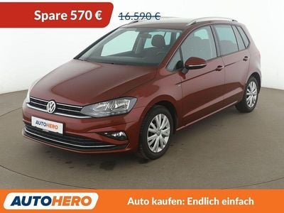 Gebraucht VW Golf Sportsvan Join 131 PS (96 kW) 2019 Rot Van / Kleinbus