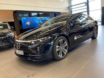 Schwarz obsidianschwarz Gebraucht 2022 Mercedes EQS580 Limousine | 69.850 € (Teuer)