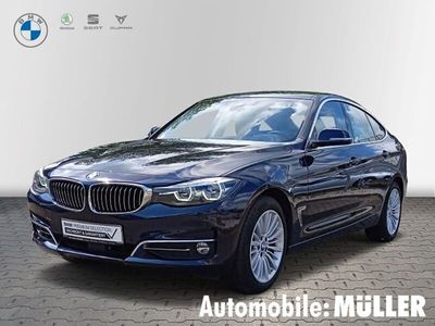 gebraucht BMW 320 Gran Turismo d Luxury Line HUD AHK-klappbar Navi Leder Soundsystem 360 Kamera LED ACC